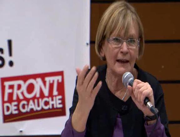 Marie Georges Buffet Avec Les Sicli En Meeting Sens AUXERRE TV